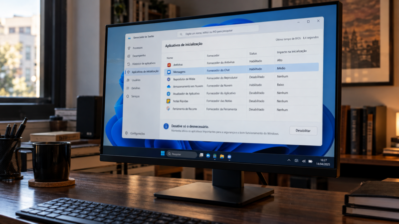 Como desativar programas de inicialização no Windows sem prejudicar o PC