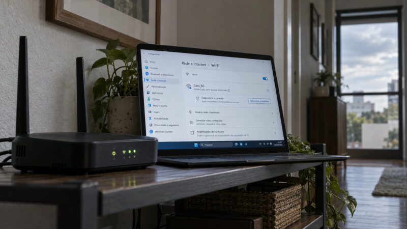 Como corrigir Wi-Fi no Windows quando a conexão falha