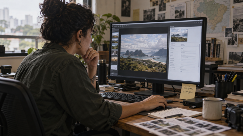 Como identificar imagens feitas por IA sem confiar só no olhar