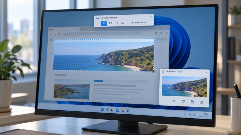 Como usar a Ferramenta de Captura do Windows para fazer screenshots