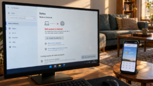 Descubra se o problema está no computador ou na rede