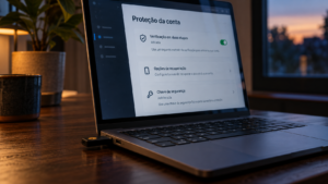 Proteja suas contas para reduzir o impacto do phishing