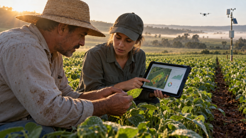 Inteligência artificial na agricultura: decisões melhores no campo